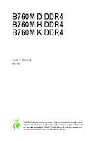 Datenblatt zu Gigabyte B760M H DDR4, EAN: 4719331854645