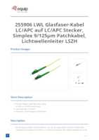 Datenblatt zu Equip 255906, EAN: 4015867234167