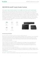 Datasheet for Yealink 1106993, EAN: 6938818316522