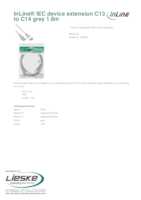 Datasheet for Inline 16632G, EAN: 4043718101696