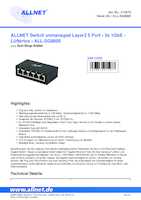Datenblatt zu Allnet ALL-SG8005, EAN: 4038816215277