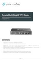 Datasheet for TP-Link ER707-M2(UN), EAN: 4895252500738