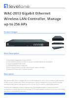 Datasheet for LevelOne WAC-2013, EAN: 4015867231654