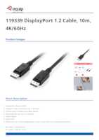 Datasheet for Equip 119339, EAN: 4015867234013