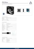 Datasheet for Arctic ACFAN00286A, EAN: 4895213704090