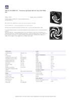 Datasheet for Arctic ACFAN00150A, EAN: 4895213702034