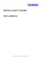 Datasheet for Brother MFCJ6959DWRE1, EAN: 4977766818087