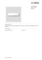 Datasheet for Siedle 200017306-00, EAN: 4015739173068