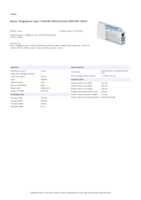 Datasheet for Epson C13T54X200, EAN: 0010343976795