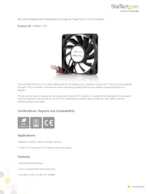 Datasheet for Startech.com FAN6X1TX3, EAN: 0065030786355