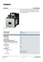 Datenblatt zu Siemens 3RT10762AR36, EAN: 4011209582927