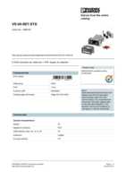 Datasheet for Phoenix Contact 1689145, EAN: 4017918878009