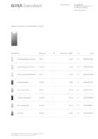Datasheet for Gira 2145602, EAN: 4010337020301