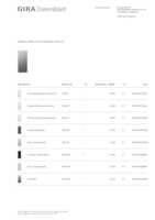 Datasheet for Gira 2134602, EAN: 4010337020264