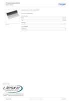 Datasheet for Hager MES-M04, EAN: 7611919136235