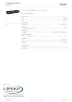 Datasheet for Hager FZ665A, EAN: 3250616004511