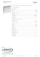 Datasheet for Hager FWU43L, EAN: 3250610660263