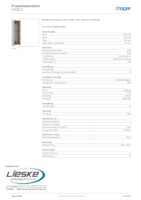 Datenblatt zu Hager FB22LE, EAN: 3250616003309