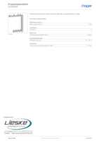 Datasheet for Hager KCF963R, EAN: 3250613710194