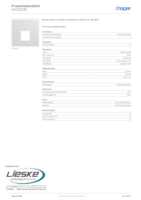Datasheet for Hager WXD202B, EAN: 3250617199025