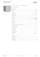 Datasheet for Hager LFF6011037035, EAN: 4012740022873