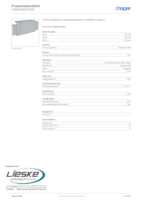 Datasheet for Hager LF6009087030, EAN: 4012740021722