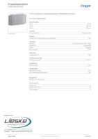 Datasheet for Hager LF6019087030, EAN: 4012740022026