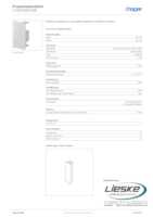 Datasheet for Hager LF3003067035, EAN: 4012740021081