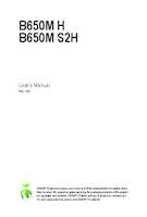 Datenblatt zu Gigabyte B650M S2H 1.0, EAN: 4719331856298