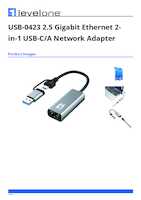 Datasheet for LevelOne USB-0423, EAN: 4015867234372