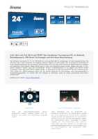 Datenblatt zu Iiyama TW2424AS-B1, EAN: 4948570122943