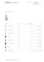 Datenblatt zu Gira 125003, EAN: 4010337010487
