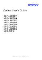 Datasheet for Brother MFCL5710DWRE1, EAN: 4977766824644