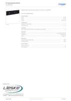 Datasheet for Hager SL180751, EAN: 4012740144704