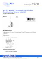 Datasheet for Allnet ALL19025_OMNI, EAN: 4038816219480