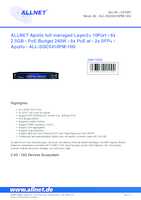 Datenblatt zu Allnet ALL-SGC5410PM-10G, EAN: 4038816221094