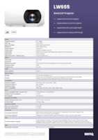 Datasheet for Benq 9H.JV377.74E, EAN: 4718755098529