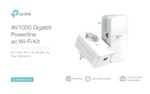 Datasheet for TP-Link TL-WPA7617 KIT(EU), EAN: 1210002614887