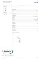 Datasheet for Hager BR85130W9016, EAN: 4012740029896