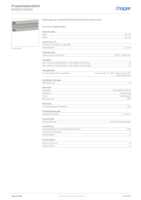 Datasheet for Hager BR8517019016, EAN: 4012740215299