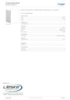 Datasheet for Hager BR8517069016, EAN: 4012740029803