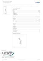 Datasheet for Hager BR85170W9016, EAN: 4012740029834