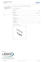 Datenblatt zu Hager BR85X9, EAN: 4012740029841