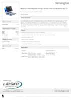 Datenblatt zu Kensington K54372WW, EAN: 0085896042617