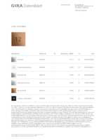 Datenblatt zu Gira 5560921, EAN: 4010337100904