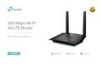 Datasheet for TP-Link TL-MR100(EU), EAN: 1210002609258