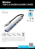 Datasheet for Sandberg 336-50, EAN: 5705730336508