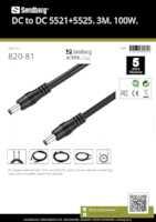 Datasheet for Sandberg 820-81, EAN: 5705730820816