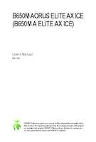 Datenblatt zu Gigabyte B650M A ELITE AX ICE, EAN: 4719331859336