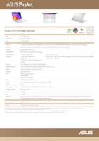 Datenblatt zu ASUS 90NB16A3-M00T20, EAN: 4711636748650